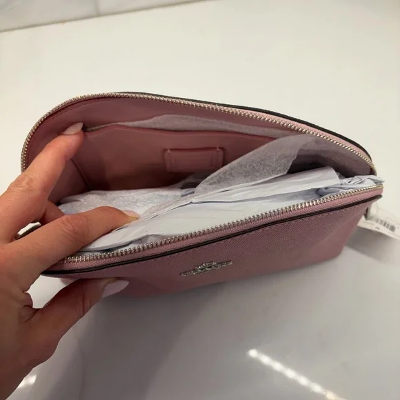 Coach Blush Pink Cosmetic Bag - Picture 4 of 5